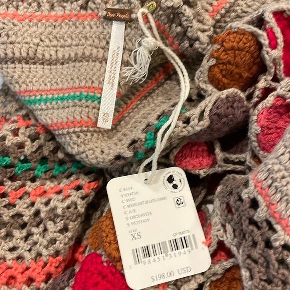 Multicolor Knit Cardigan Sweater - Picture 7 of 7